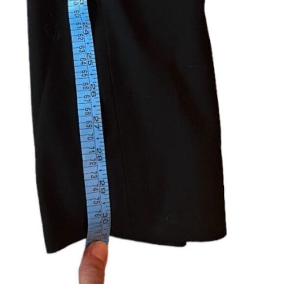 Tesori Size 12 Black 100% Wool Pants 31” Inseam Excellent Condition - Picture 5 of 9